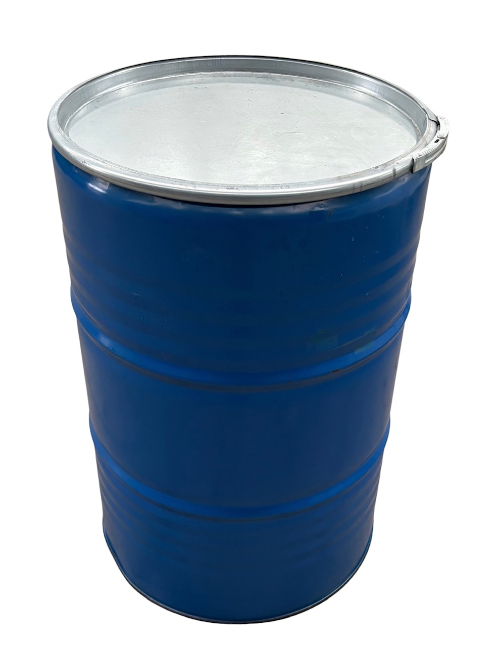 213 literes levehető tetejű, bajonettzáras mosott, fémhordó, Élelmiszeres