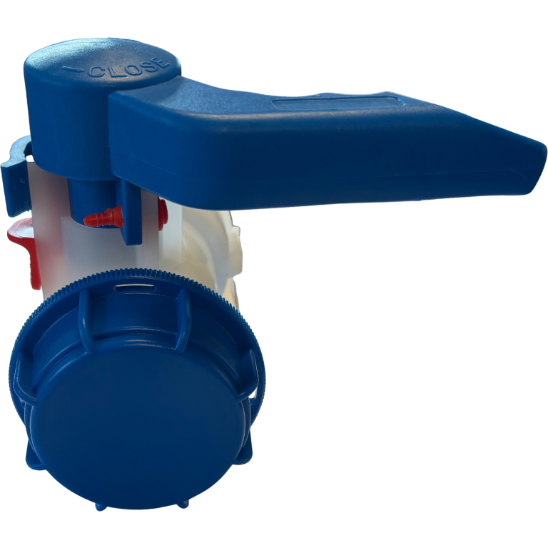 IBC Tartály Tartozék ,  Új pillangós 2"-os csap , 640 literes vagy 1000 literes IBC tartályokhoz