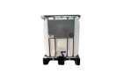 WERIT MX-640 literes,műanyag raklapos,mosott IBC tartály ,Élelmiszeres - Image 2