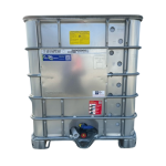 SCHÜTZ SX-EX speciális 1000 literes mosott , Fém palástos IBC tartály,UN