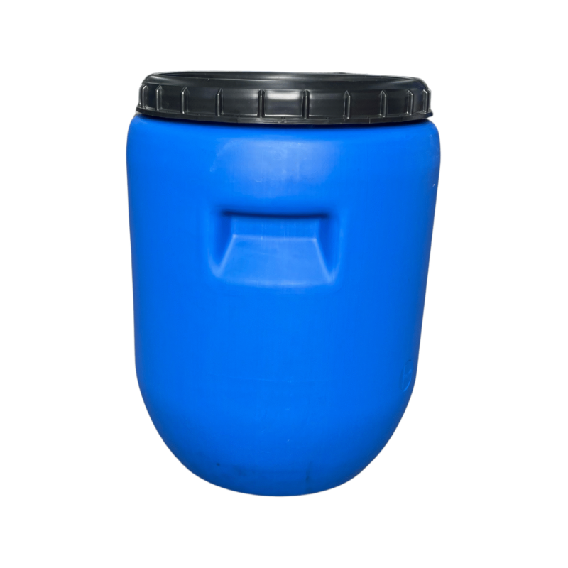 JokerPack normalized product image 2321 50 literes mosott ,levehető ,csavaros tetejű mosott műanyag hordó, Un minősített - Image 1